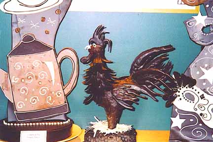 choc sculpture